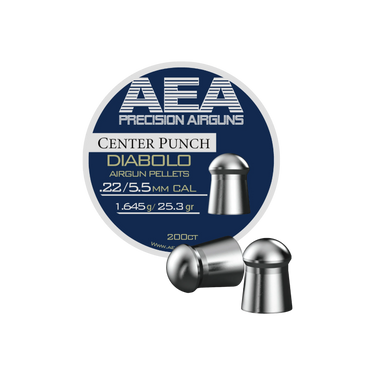 AEA Center Punch Pellets | .22 Cal | 25.3 gr P4